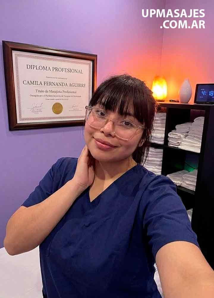Camila Masajista Zona Flores