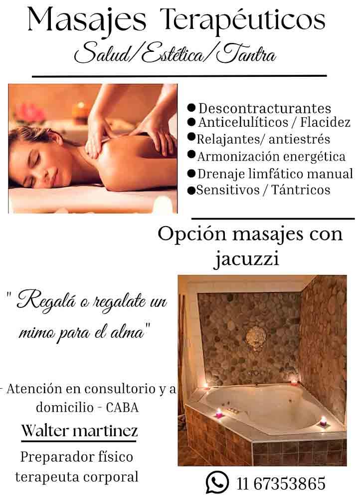 Walter Masajista Zona Flores